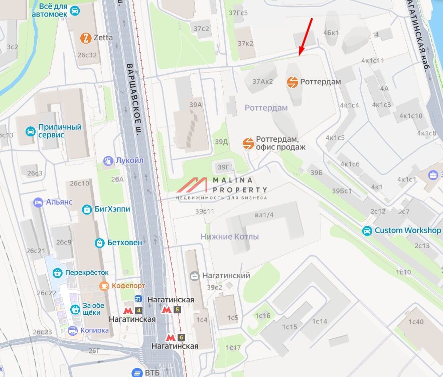 Продажа торгового помещения под супермаркет 