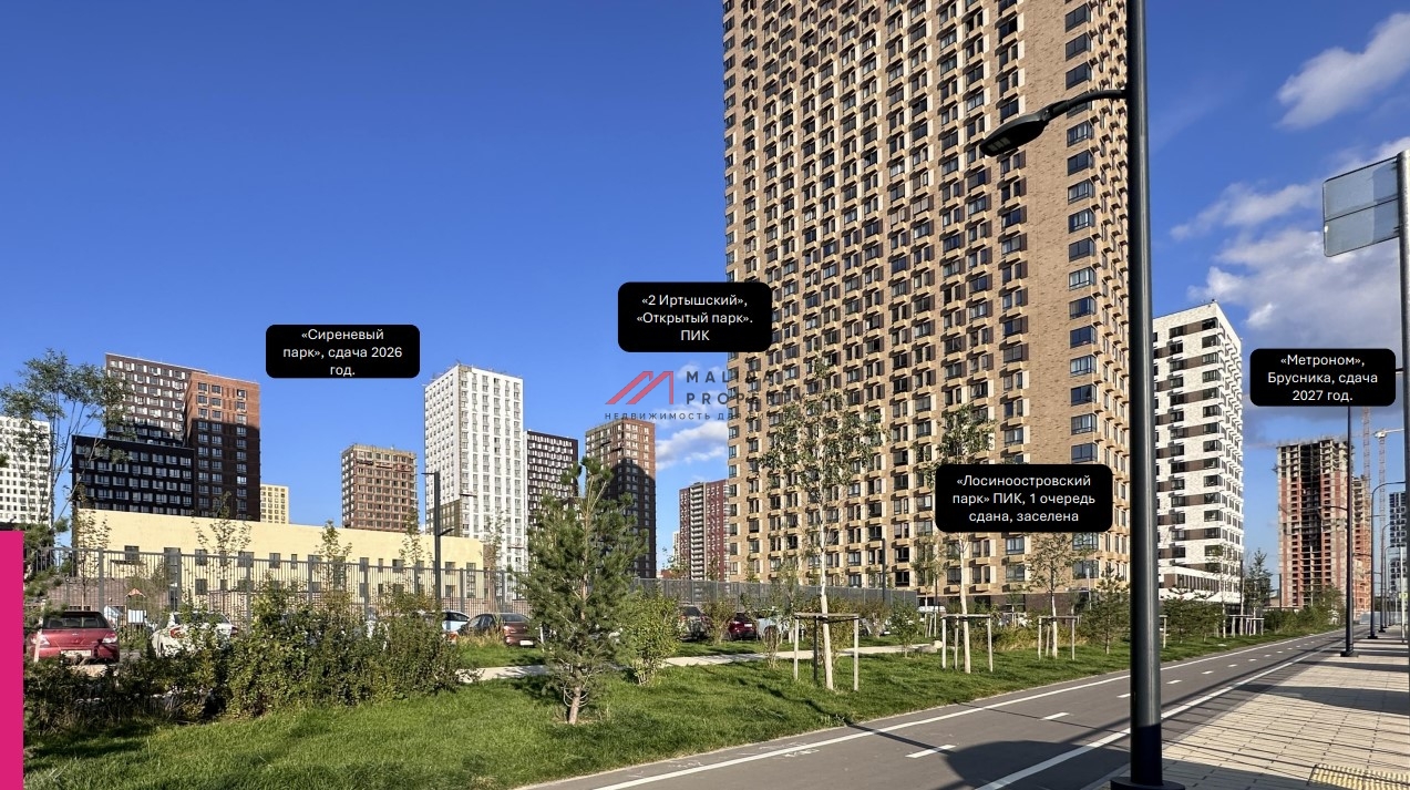 Продажа торгового помещения в ЖК "Сиреневый парк" 