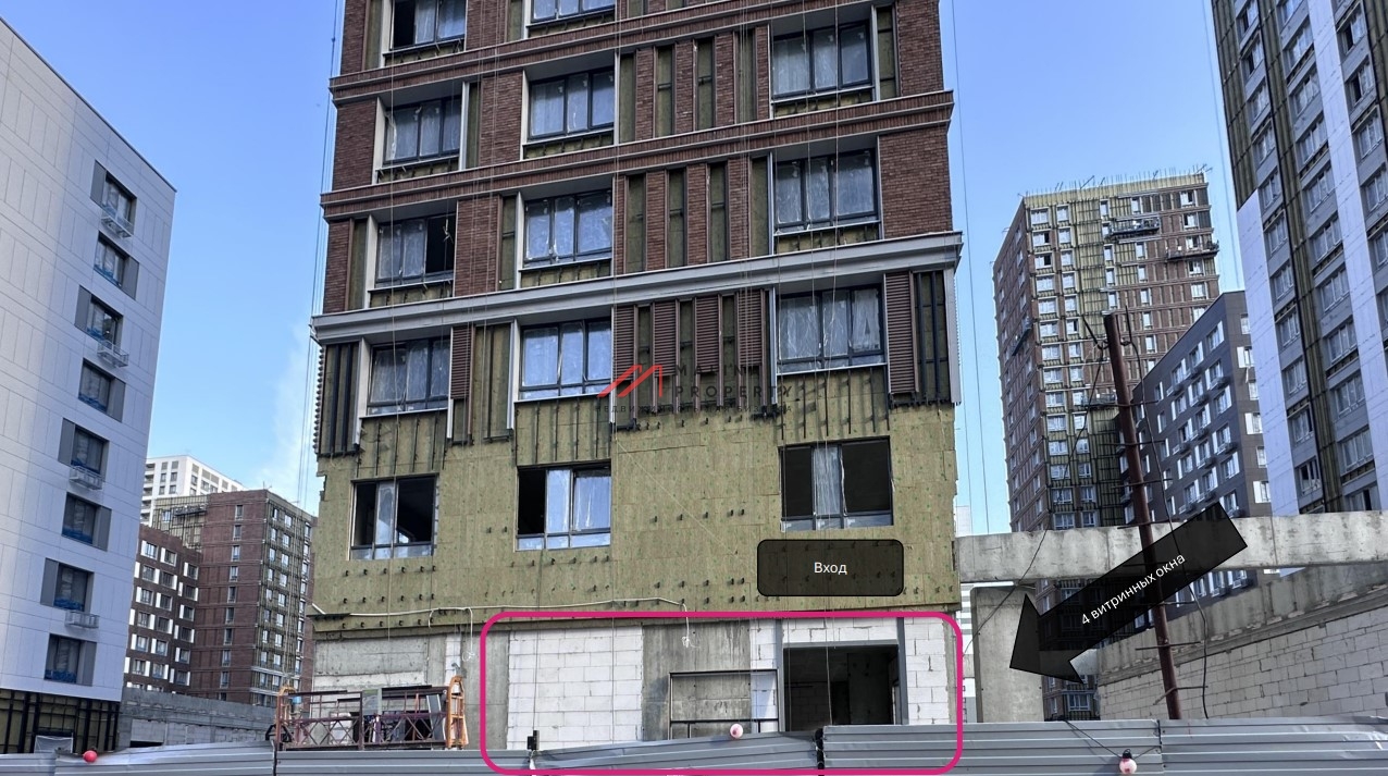 Аренда торгового помещения в ЖК "Сиреневый парк" 