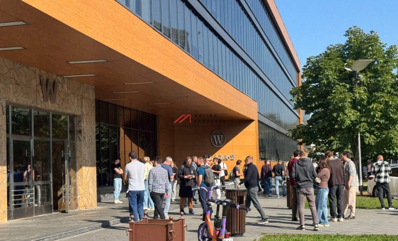 Продажа помещения с арендаторами в БЦ "W-plаza II"