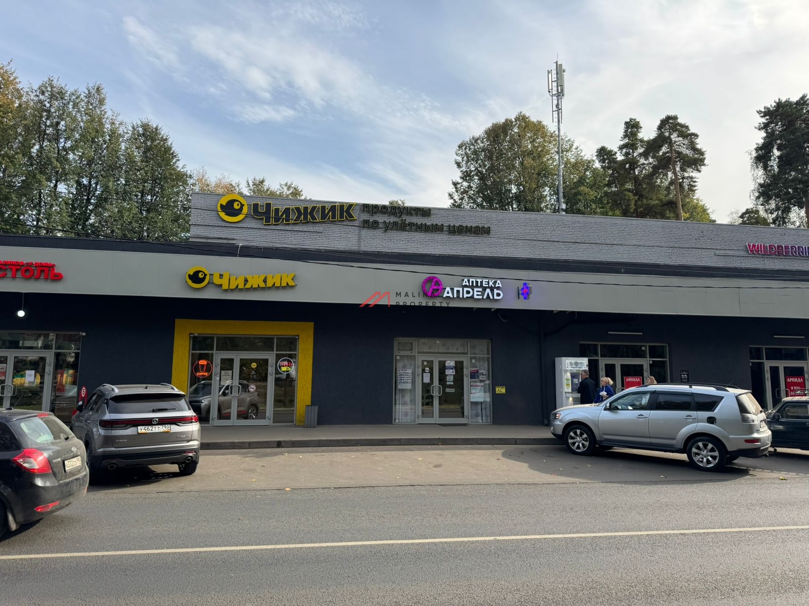 Продажа торгового здания с арендаторами в Пушкино