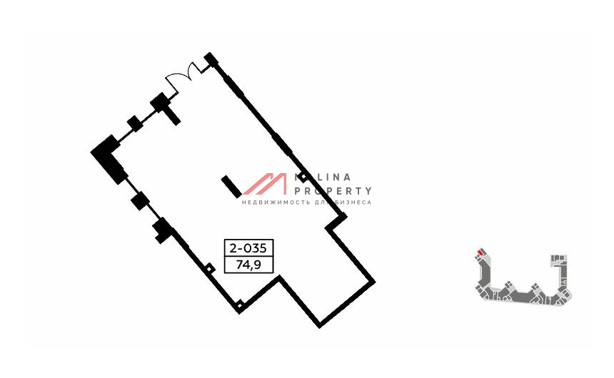 Продажа помещения рядом с метро Прокшино