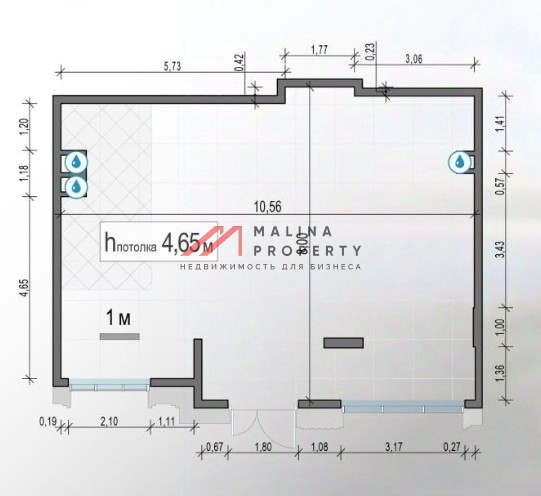 Продажа торгового помещения в ЖК "RiverSky"