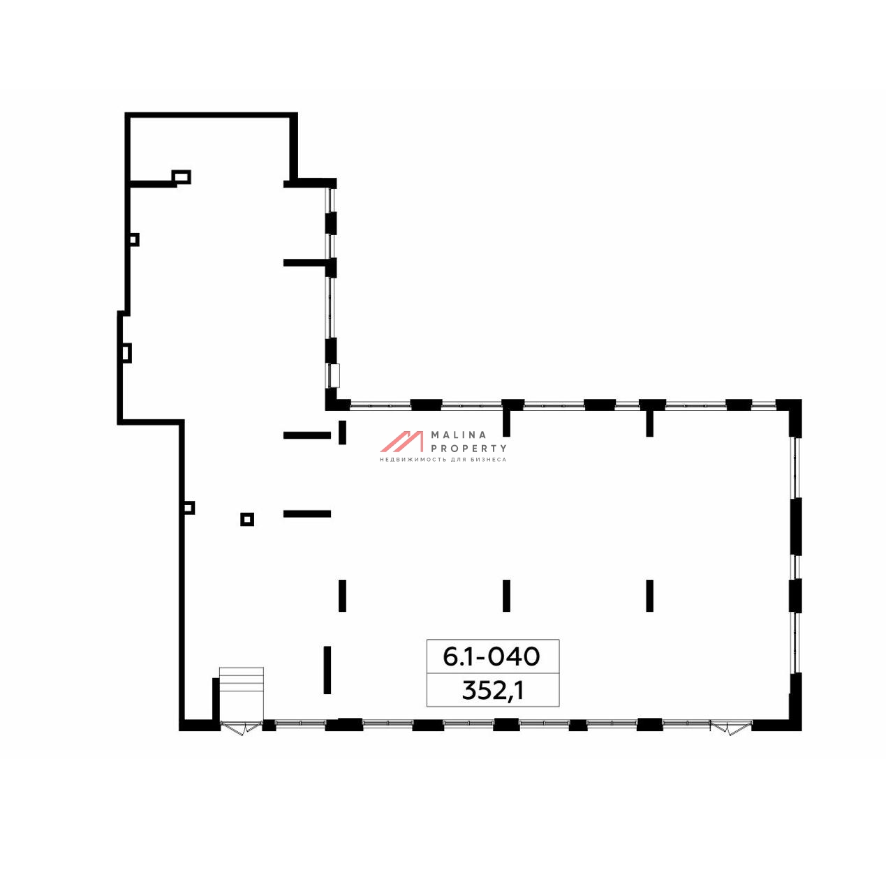 Продажа торгового помещения с арендатором Дикси 