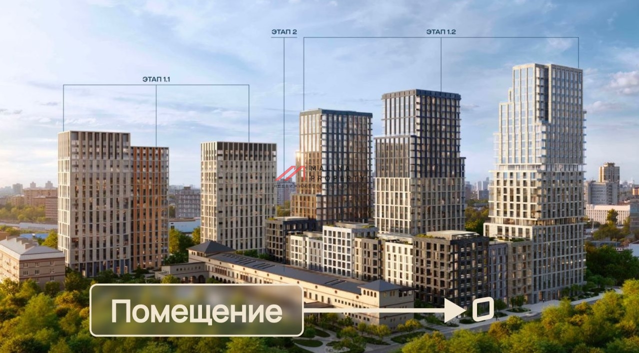 Продажа торгового помещения в ЖК "Soul" 