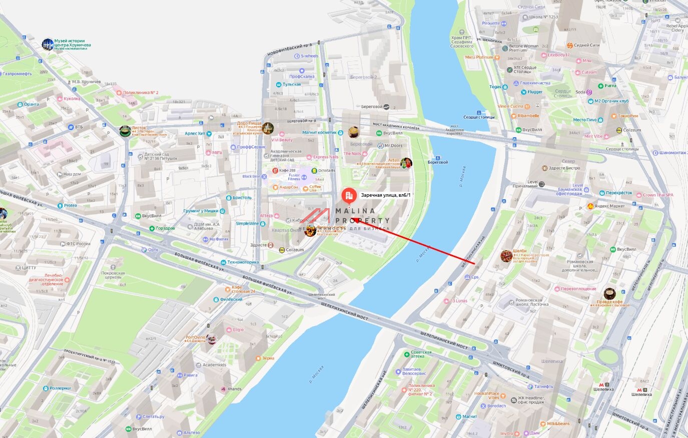 Продажа торгового помещения в МФЗ "Эйлер"