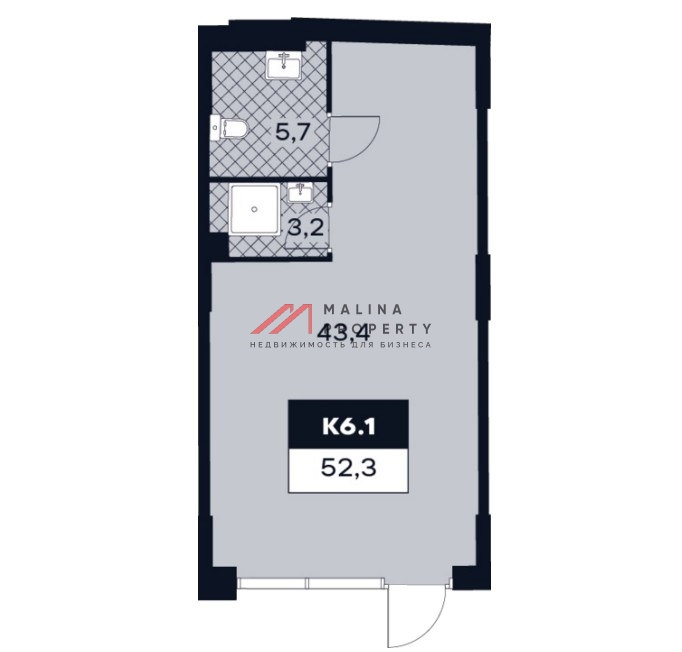 Продажа помещения в жилом комплексе ЮТУ