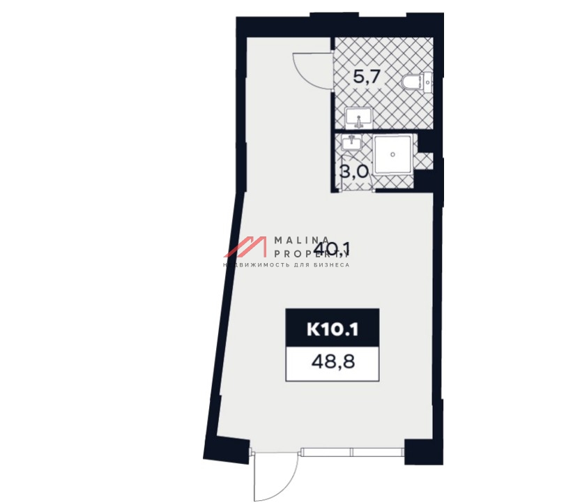 Продажа помещения в жилом комплексе ЮТУ