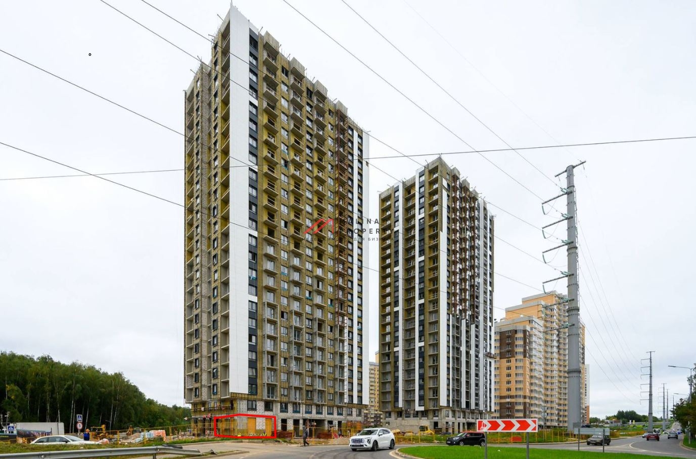 Аренда торгового помещения в ЖК "Одинбург"