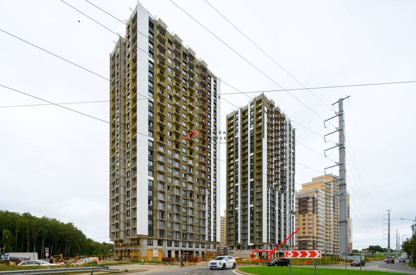 Аренда торгового помещения в ЖК "Одинбург"