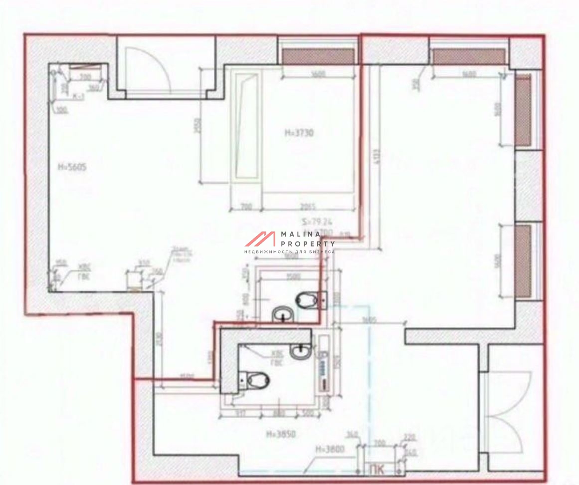 Продажа торгового помещения в ЖК "Селигер Сити"