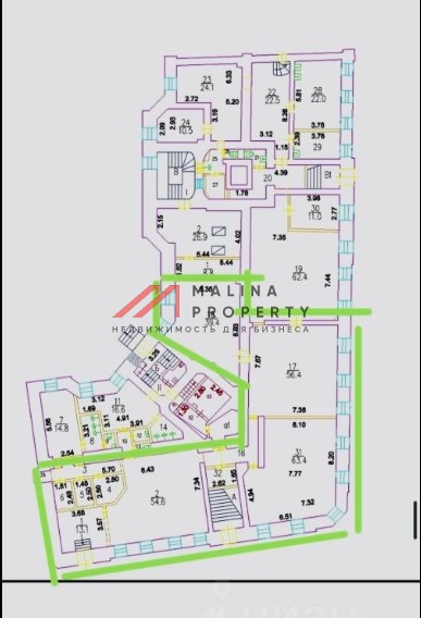 Продажа помещения на Денежном переулке