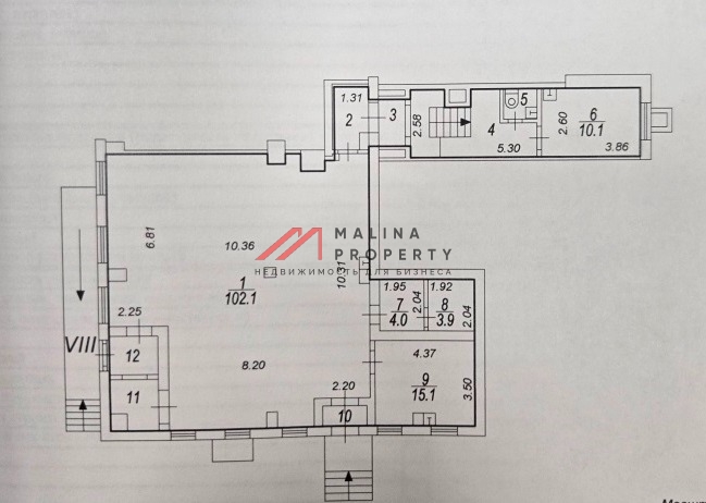 Продажа торгового помещения на улице Ивана Франко 