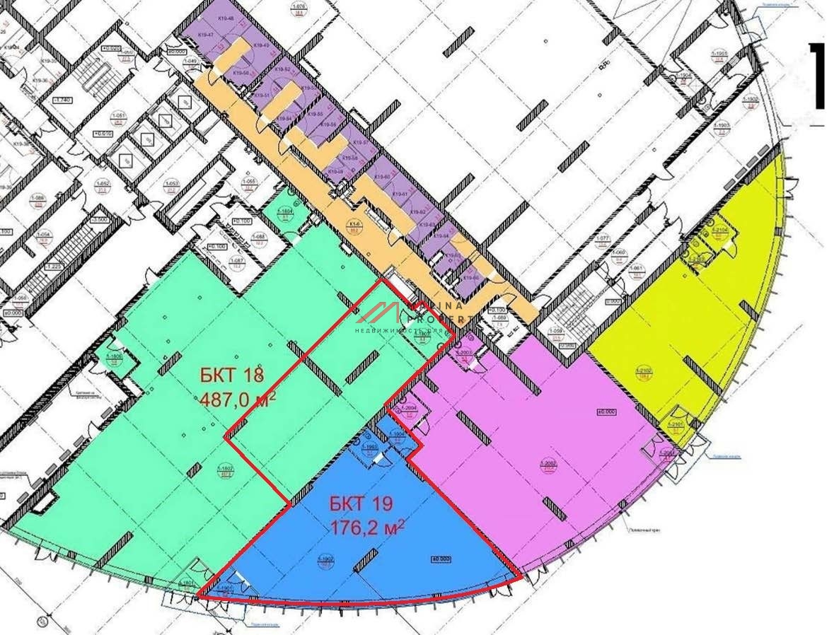 Продажа помещения с арендаторами в ЖК "Фестиваль парк" 