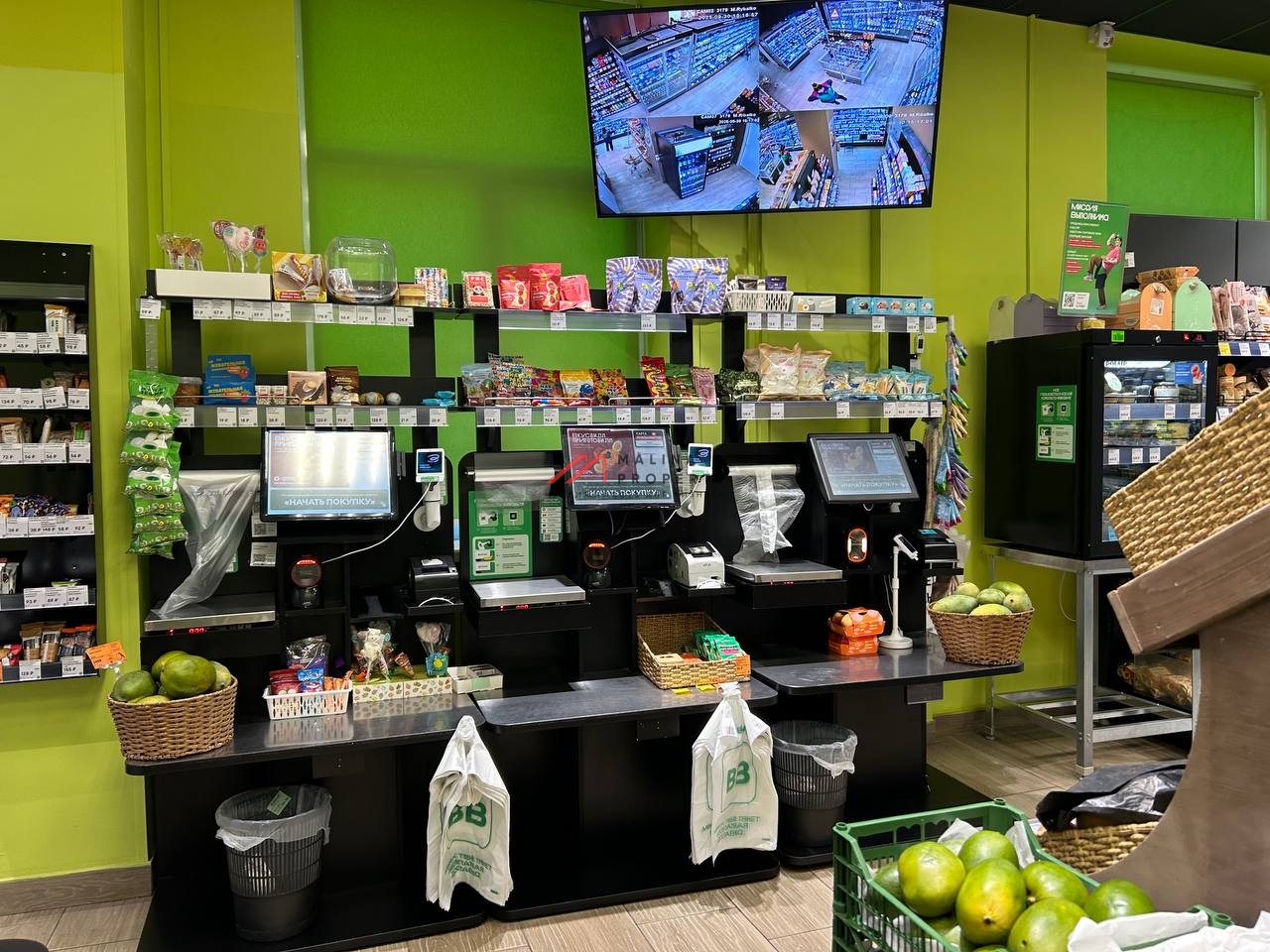 Продажа помещения с магазином "ВкусВилл"