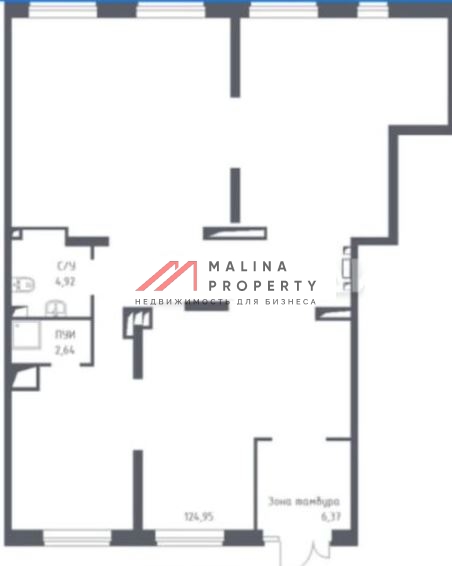 Аренда торгового помещения в ЖК "Прибрежный Парк"