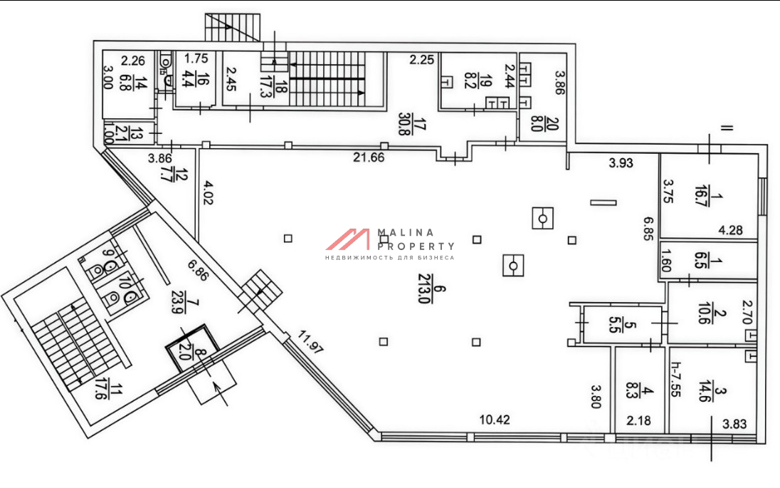 Аренда здания на Сущевском Валу