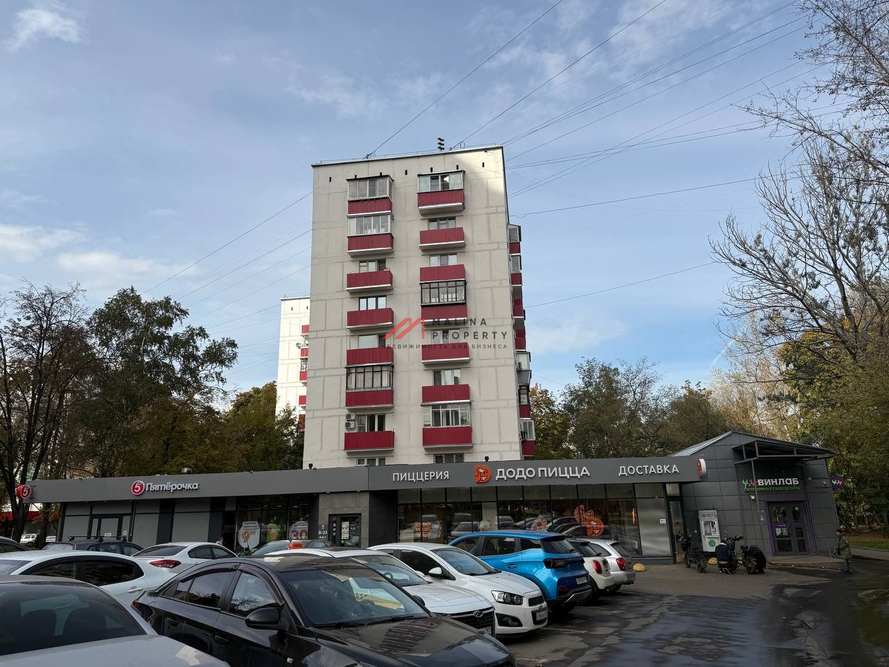 Продажа помещения с сетевыми арендаторами в г. Москва