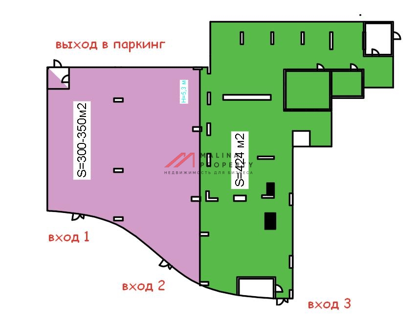 Аренда помещения под ресторан в ЖК "Foriver"