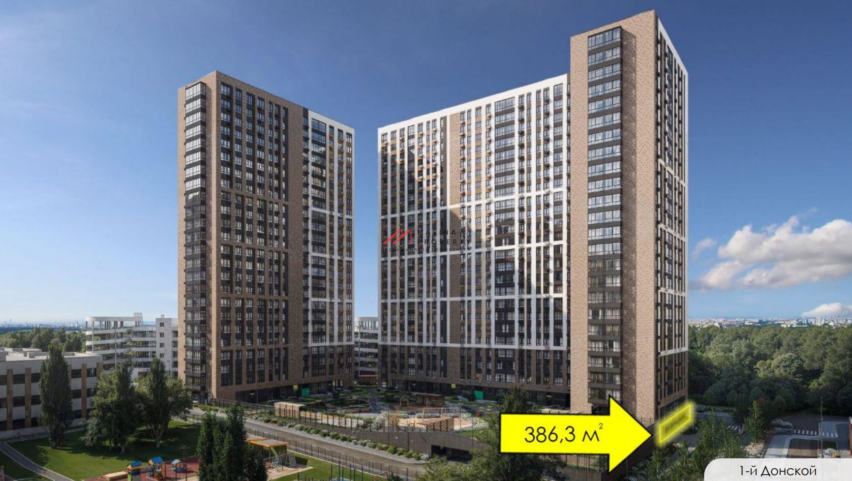 Продажа помещения под супермаркет в ЖК "1-й Донской" 