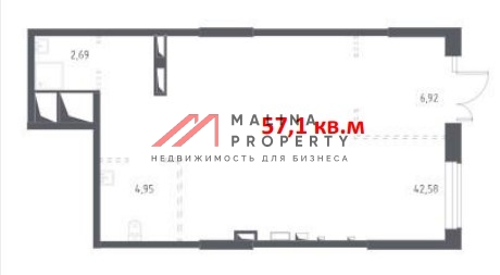 Продажа помещения с арендатором "Ozon" в ЖК Прибрежный Парк