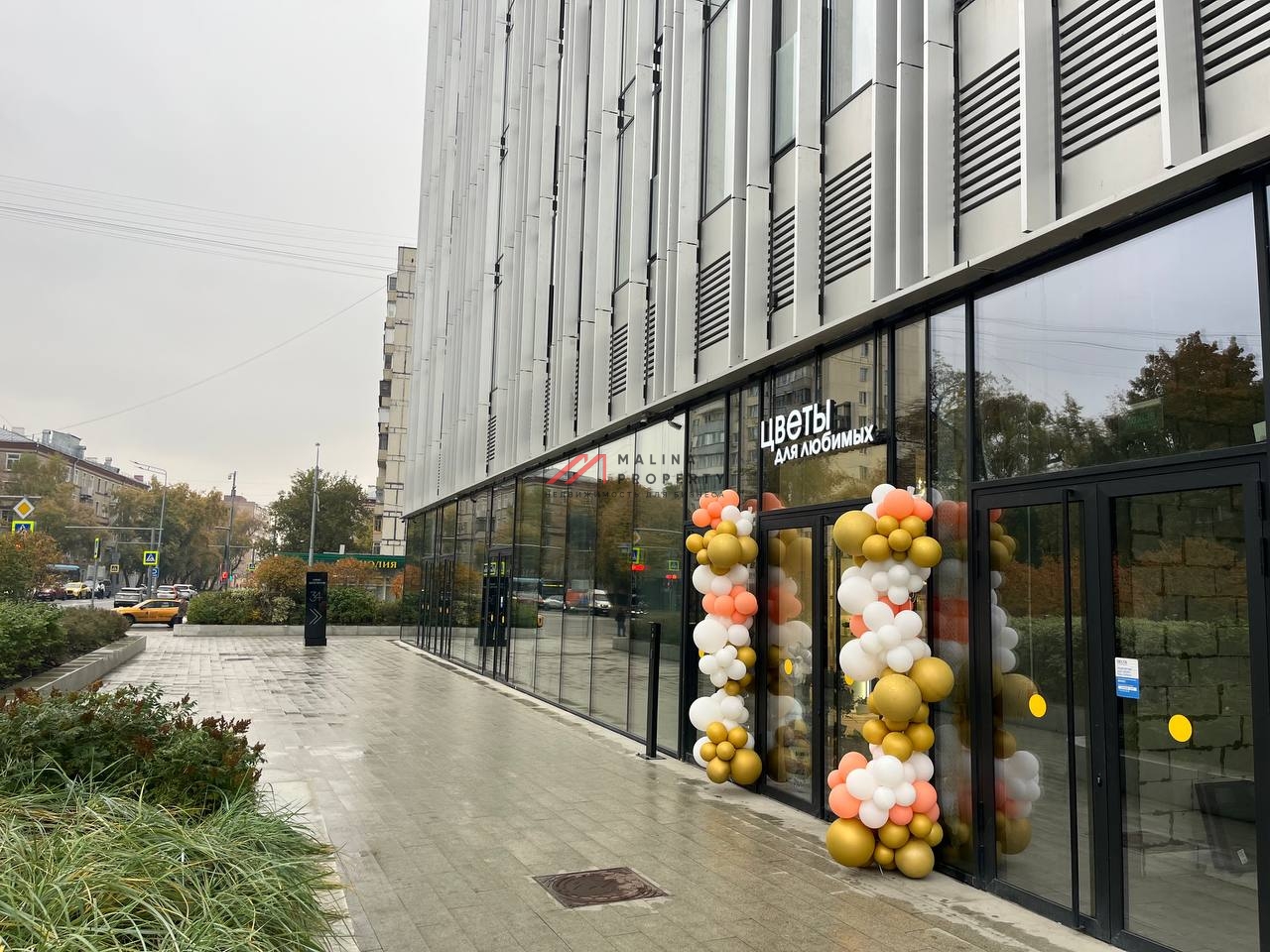 Продажа помещения с арендатором цветы в ЖК "Symphony34" 