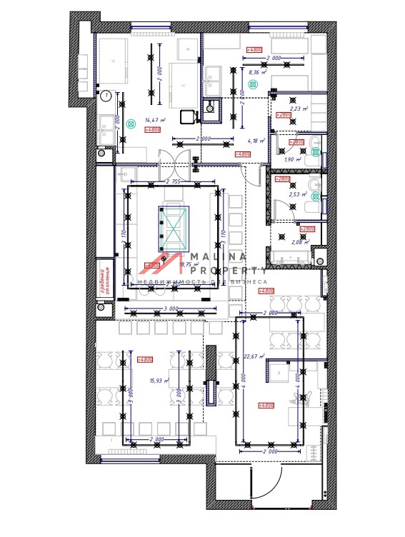 Продажа торгового помещения в ЖК "Наследие" 