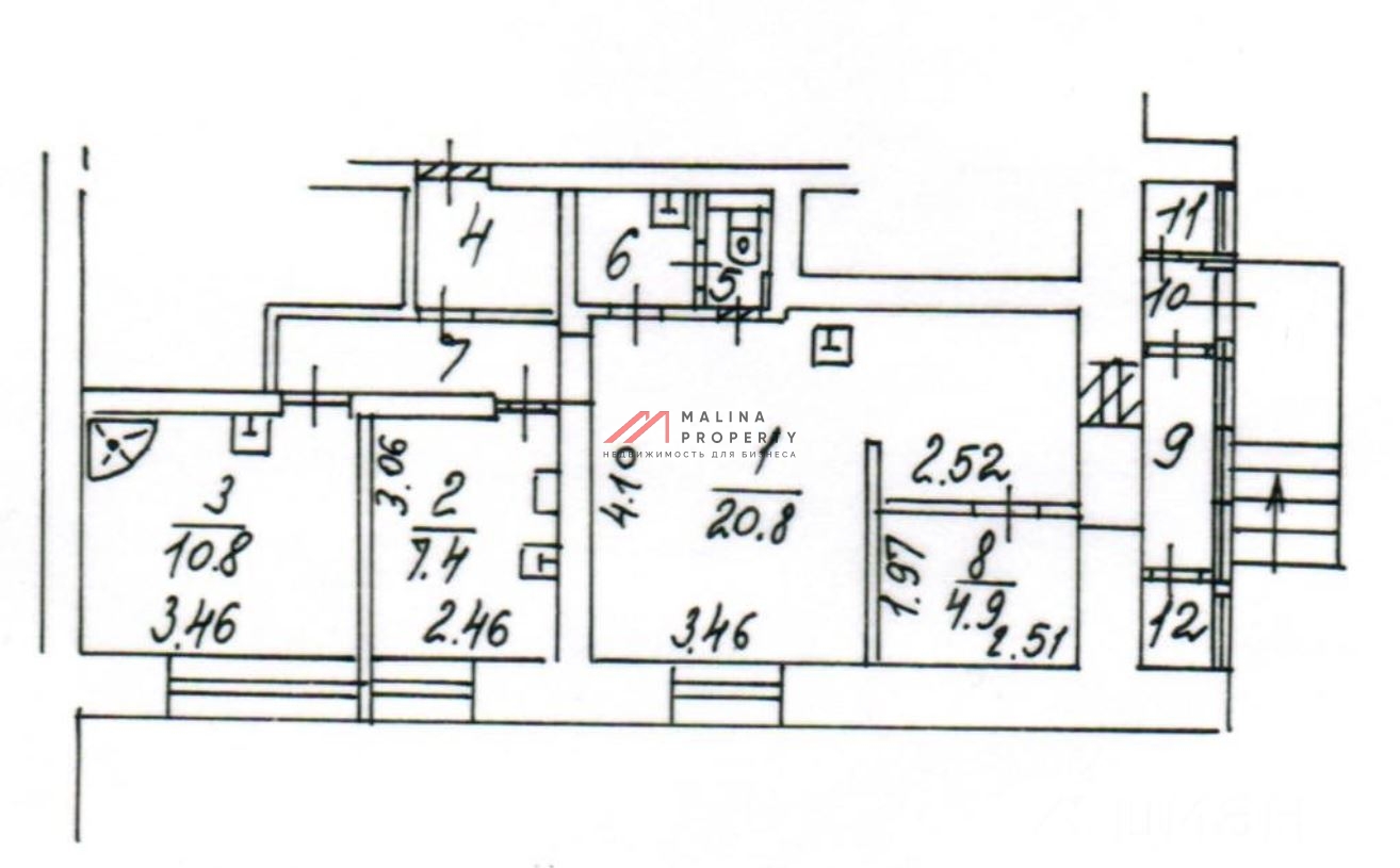 Продажа коммерческого помещения у метро Зюзино