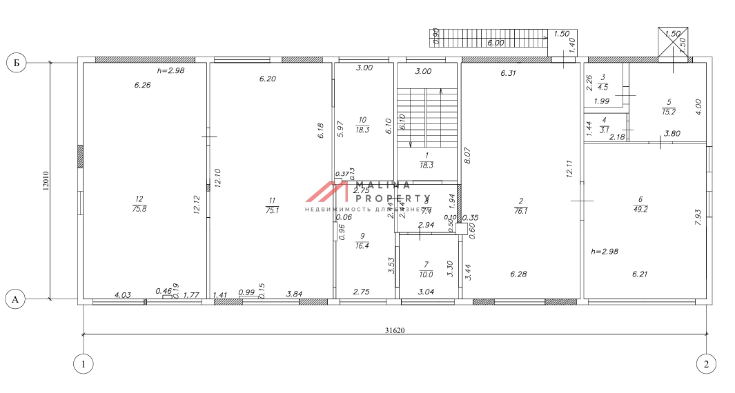 Торговое здание с якорным арендатором Чижик в Чеховском районе