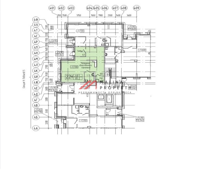 Аренда торгового помещения в ЖК «Заречье Парк»