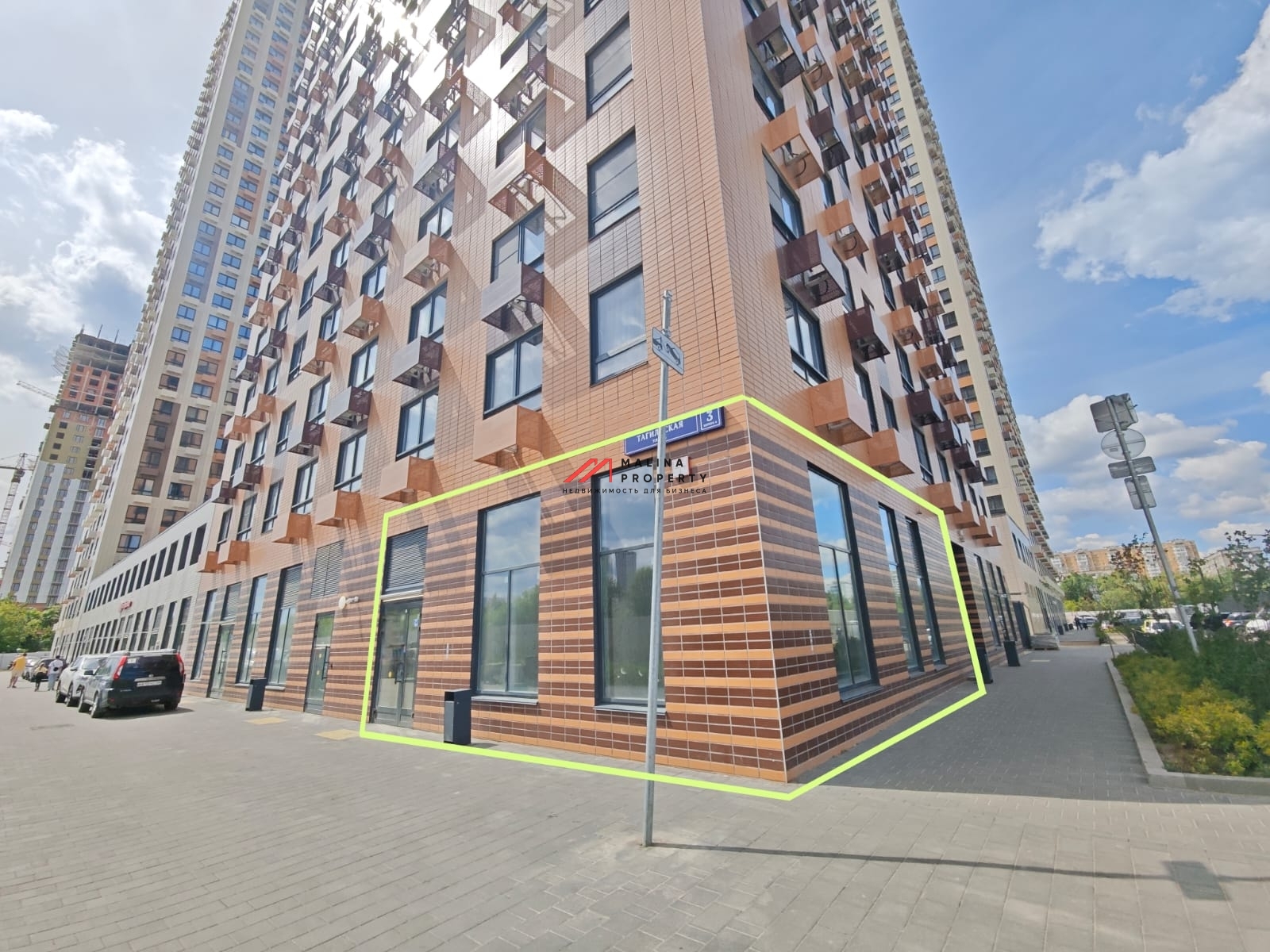 Аренда торгового помещения в ЖК "Открытый Парк" 
