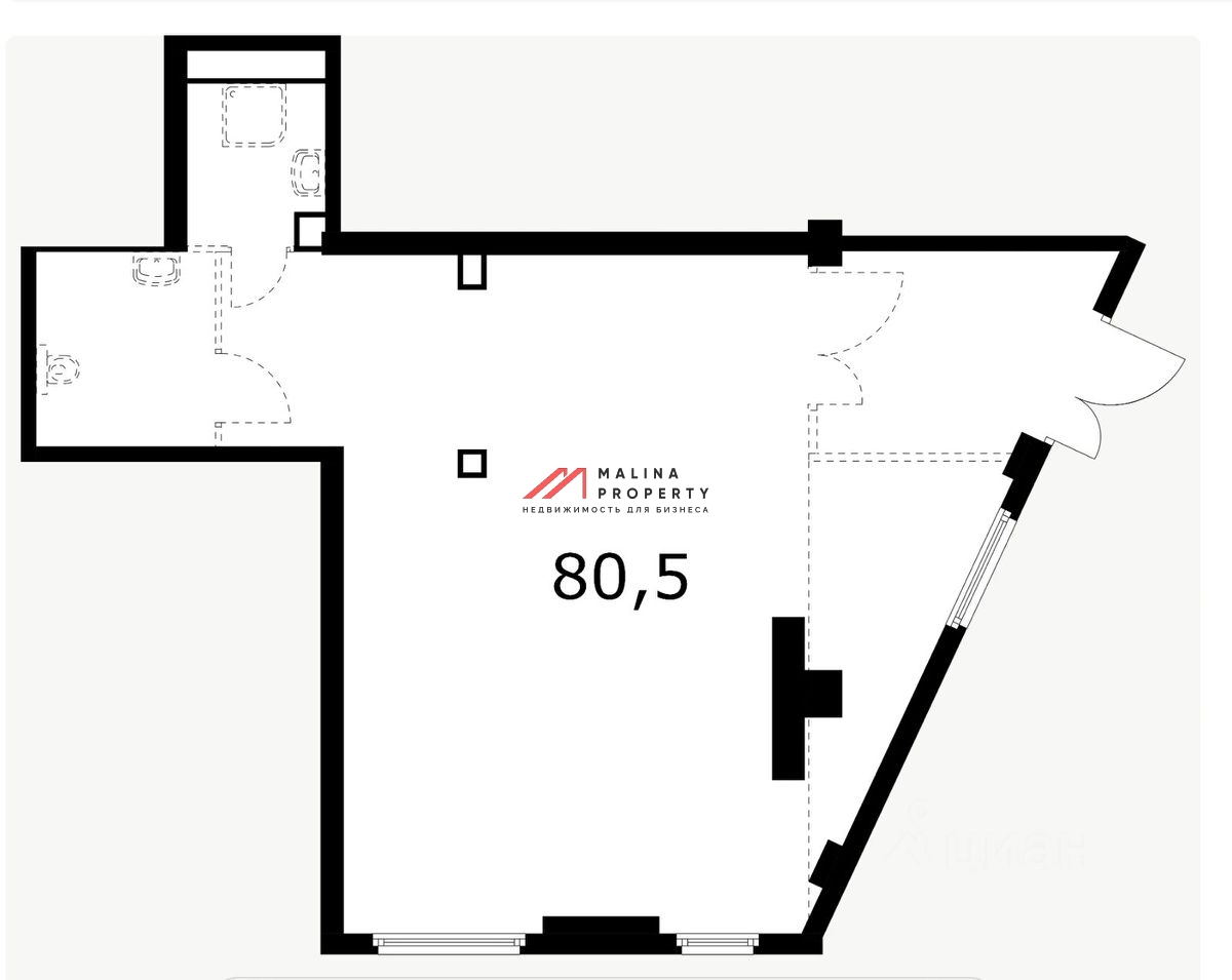 Аренда торгового помещения в ЖК "Матвеевский парк"