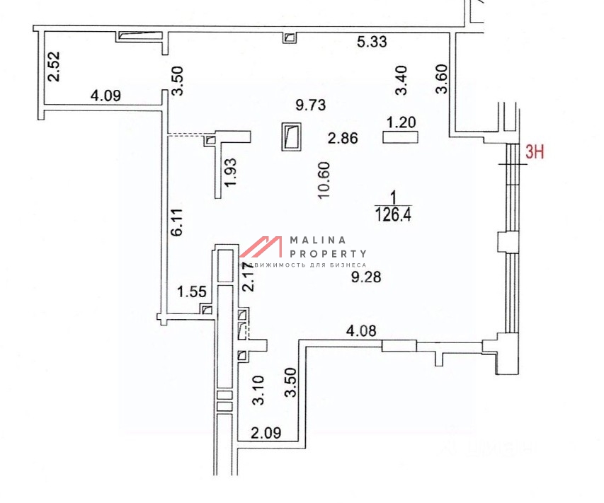 Аренда коммерческого помещения в новом ЖК LUCKY