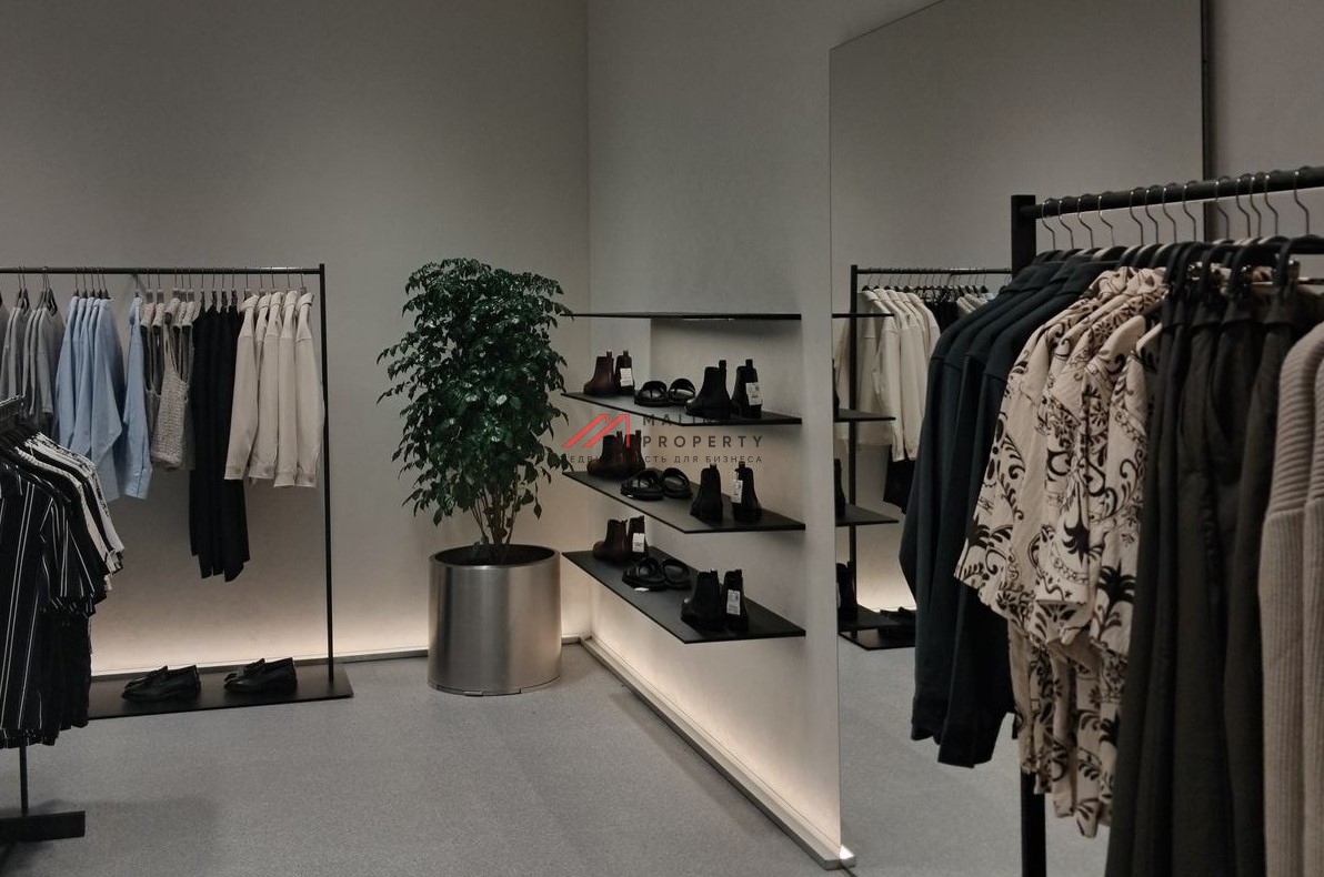 Продажа помещения с арендатором бутик одежды на Большой Бронной 