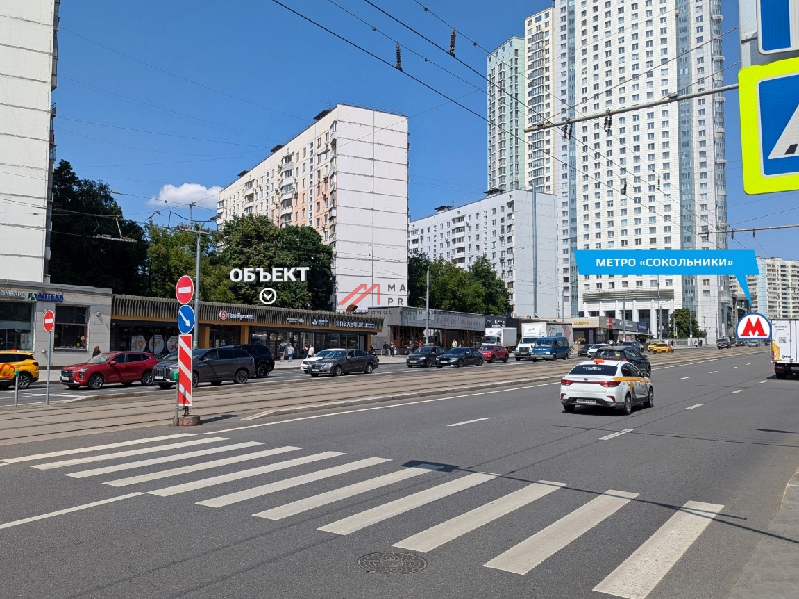 Продажа торгового помещения рядом с метро Скокольники