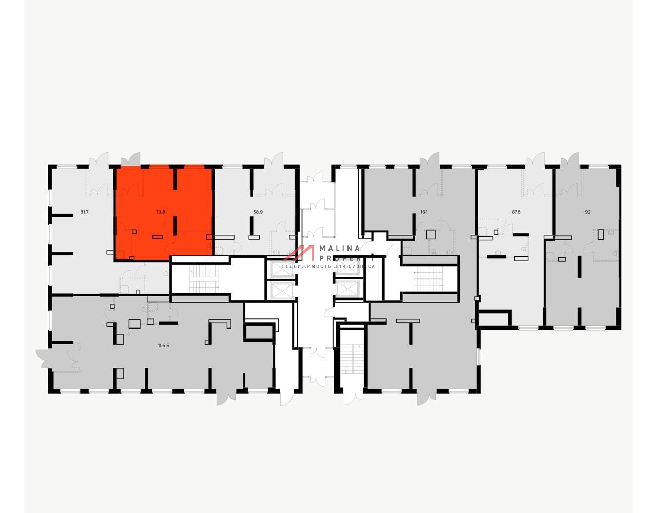 Продажа торгового помещения в ЖК "Сигнальный 16" (1-я линия)
