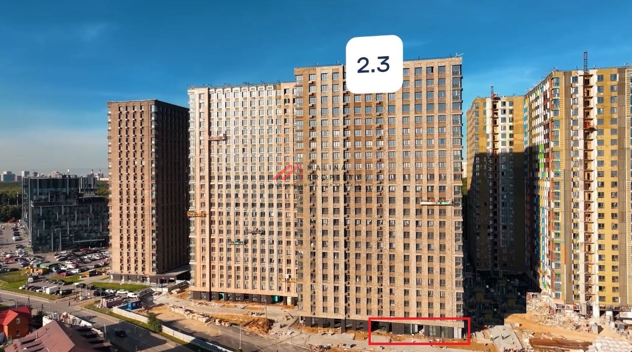 Продажа помещения с арендатором Дикси в ЖК "Тропарево парк" 