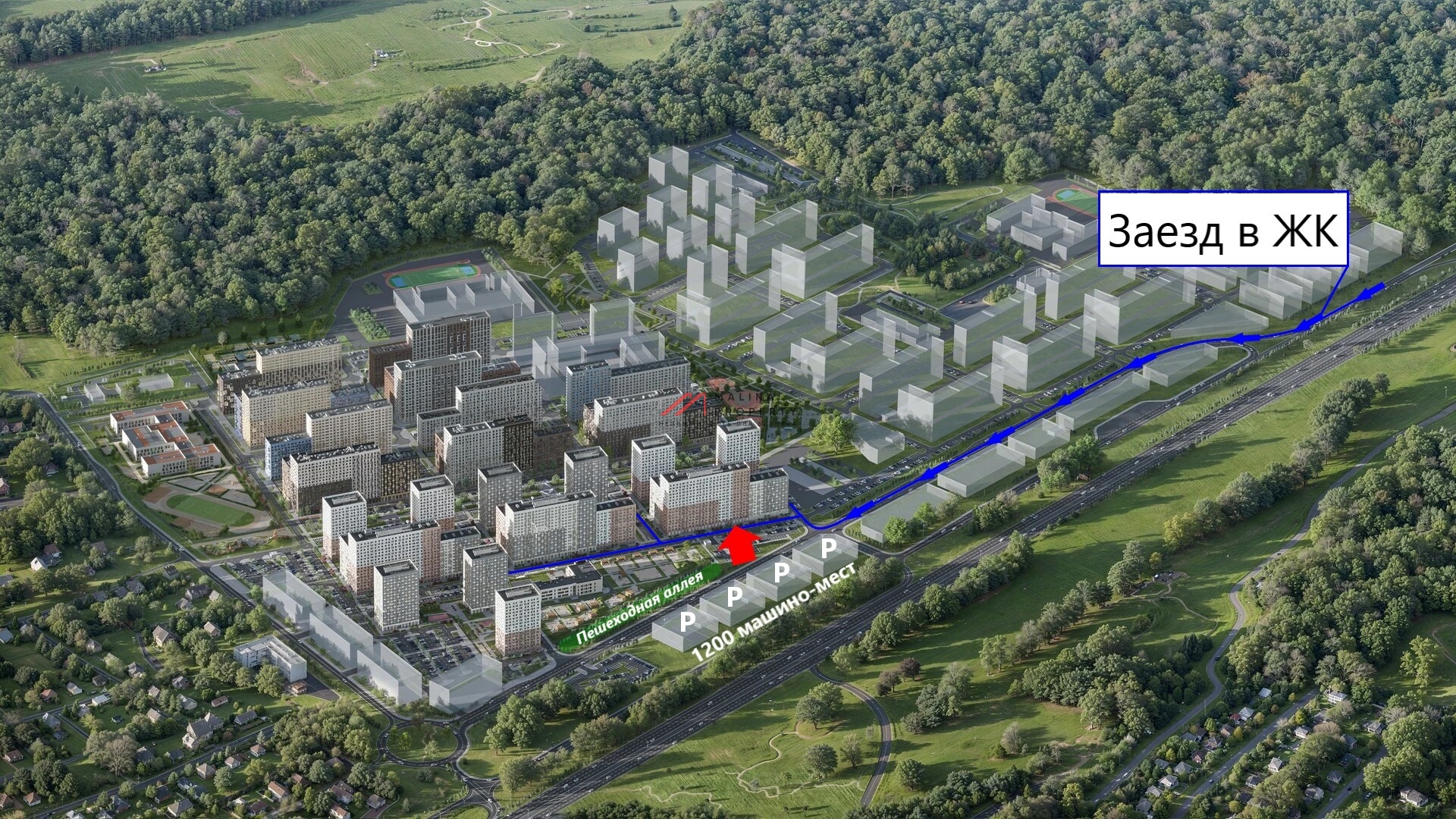 Продажа торгового помещения в ЖК Горки Парк