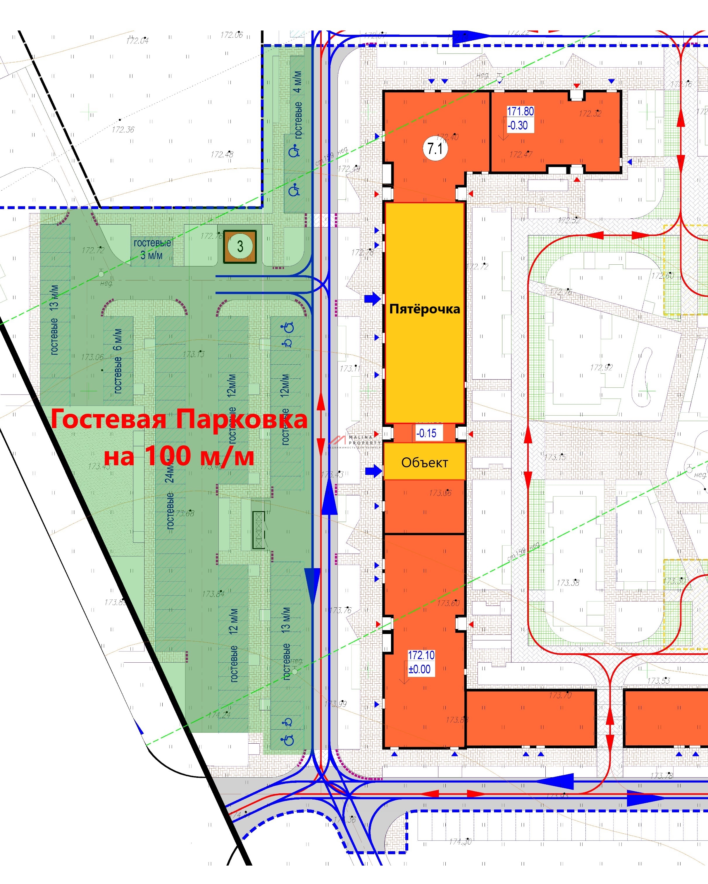 Продажа торгового помещения в ЖК Горки Парк