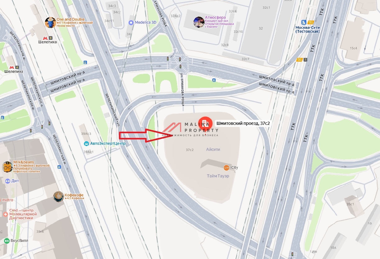 Аренда офиса  БЦ "iCity"