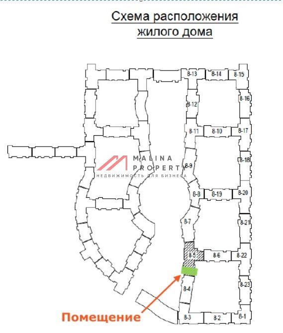 Аренда торгового помещения в ЖК "Римский"