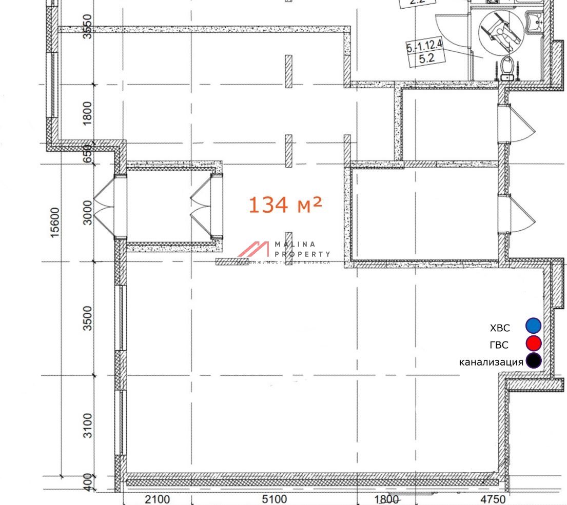 Аренда торгового помещения в ЖК "Римский"