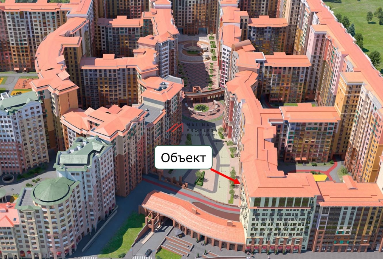 Аренда торгового помещения в ЖК "Римский"