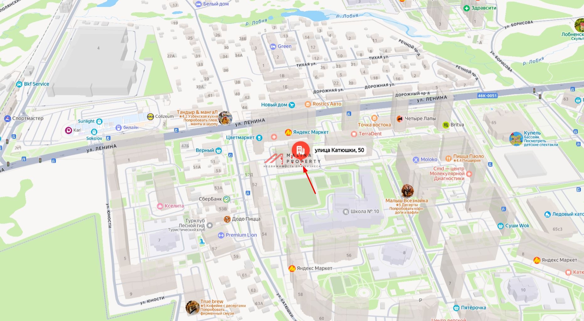 Продажа помещения с аптекой Гармония в г. Лобня