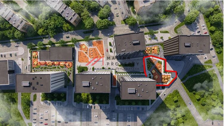 Продажа торгового помещения под супермаркет в ЖК EVO