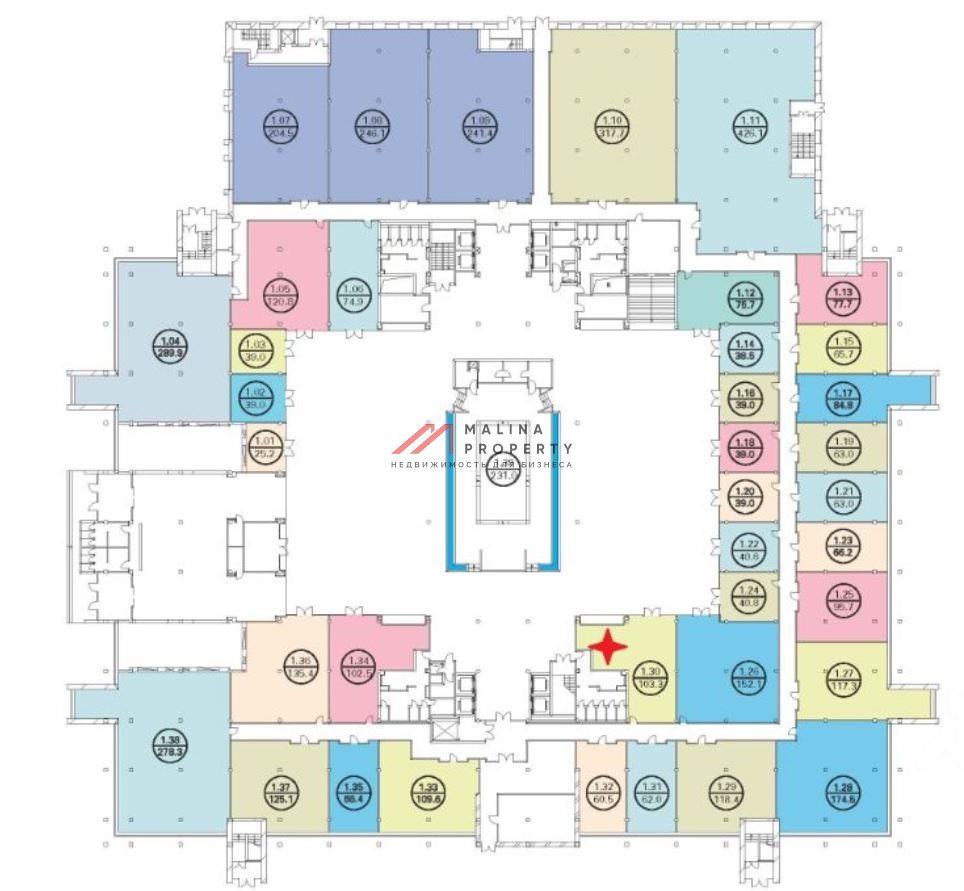 Продажа торгового помещения в бизнес центре «Grand Setun Plaza»