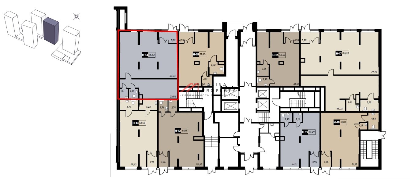 Продажа торгового помещения в жилом комплексе EVO