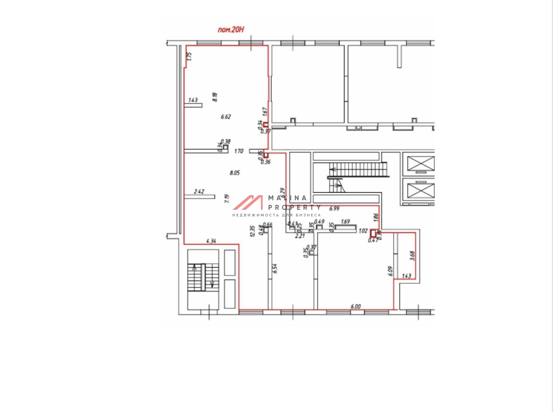 Продажа помещения с арендатором Дикси в ЖК Большая Очаковская 2
