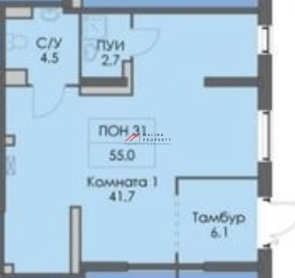 Аренда торгового помещения в "ЖК Holland park"