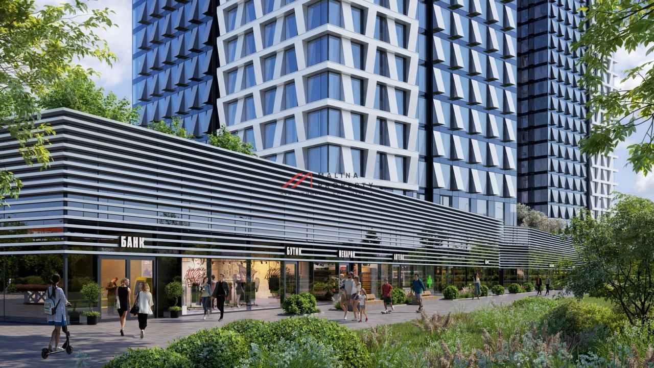 Аренда помещения в ЖК Мираполис на трафике